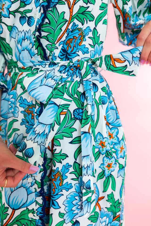 Ivy Jane | Scalloped Front Print Dress