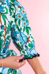 Ivy Jane | Scalloped Front Print Dress