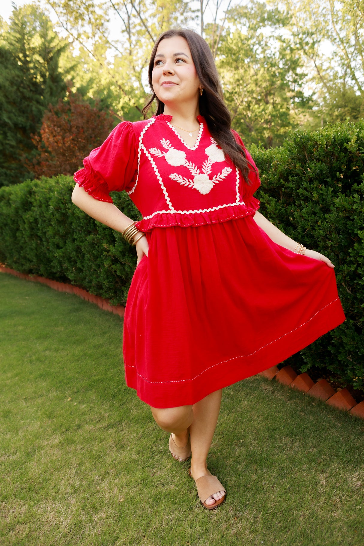 Sister Mary | Talia Red Dress