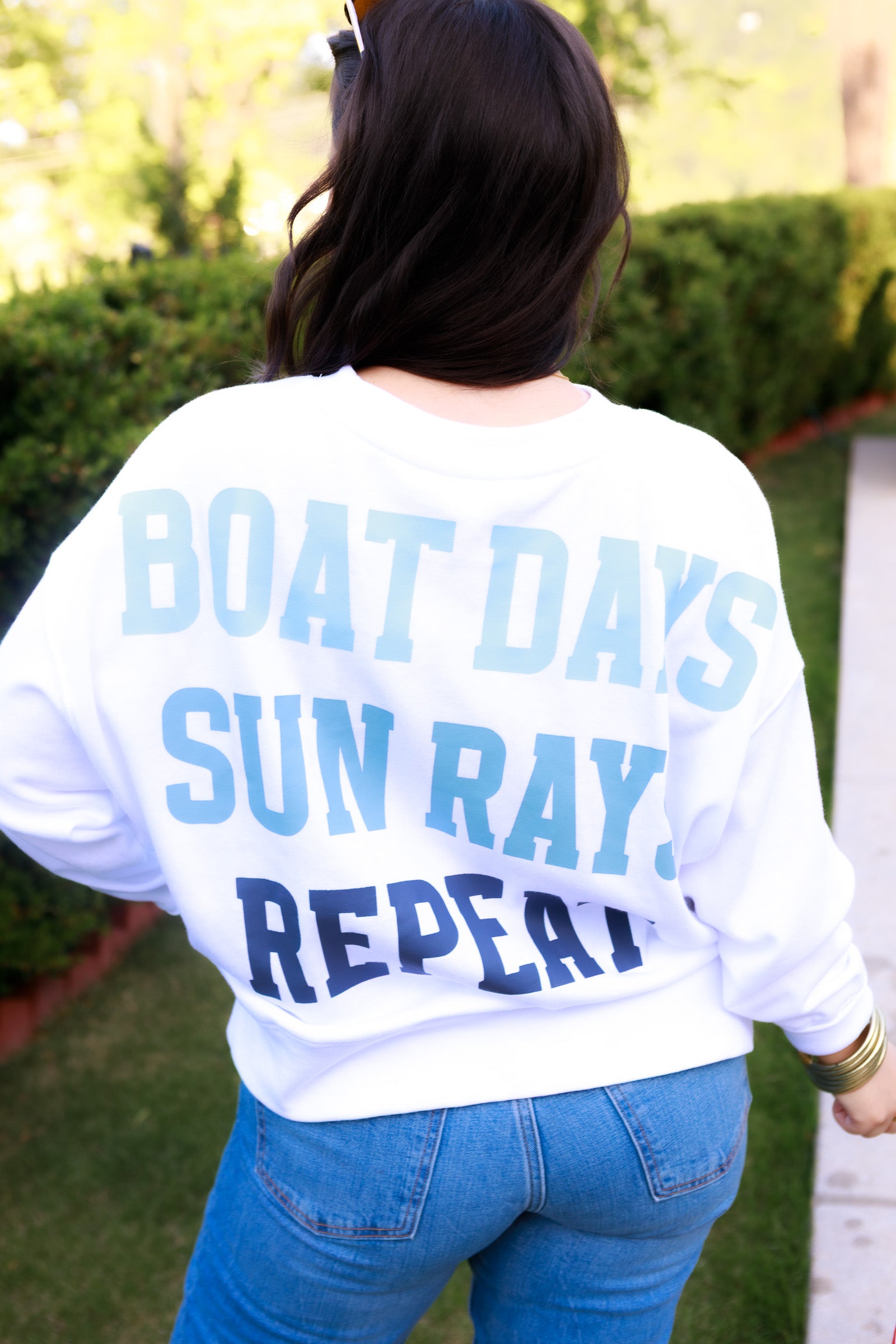 Shiraleah | "Boat Days, Sunrays, Repeat" Relaxed Sweatshirt