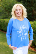 Escape | Destination Terry Blooms Pullover