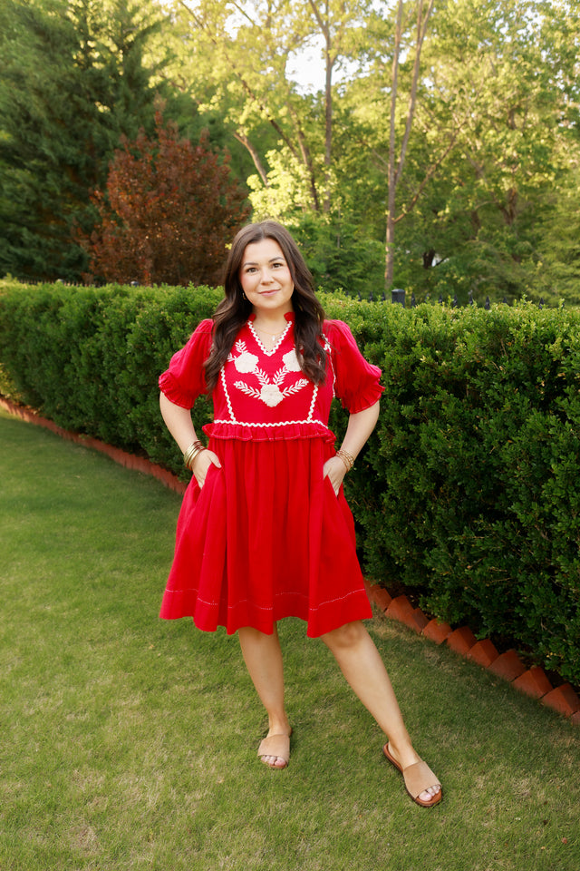 Sister Mary | Talia Red Dress