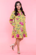 Ivy Jane | Roses Pleated Shirtdress