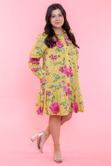 Ivy Jane | Roses Pleated Shirtdress