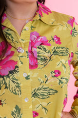 Ivy Jane | Roses Pleated Shirtdress