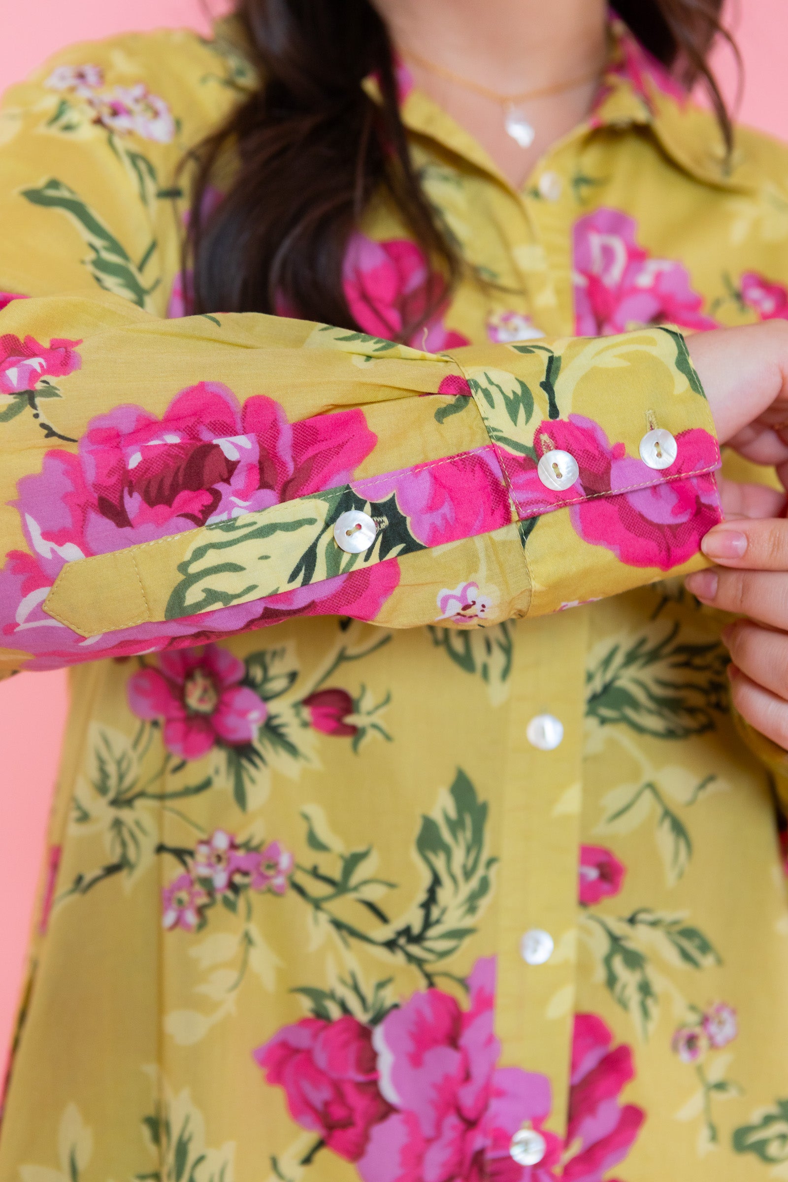 Ivy Jane | Roses Pleated Shirtdress