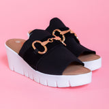 Bernie Mev | Venti Buckle Black