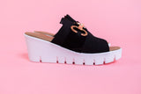 Bernie Mev | Venti Buckle Black