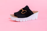 Bernie Mev | Venti Buckle Black