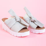 Bernie Mev | Venti Freesia Nude Silver