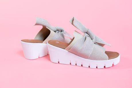 Bernie Mev | Venti Freesia Nude Silver