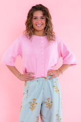Ivy Jane | Cardigan Sweater Pink