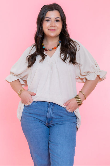 The Desert Breeze Ruffle Top