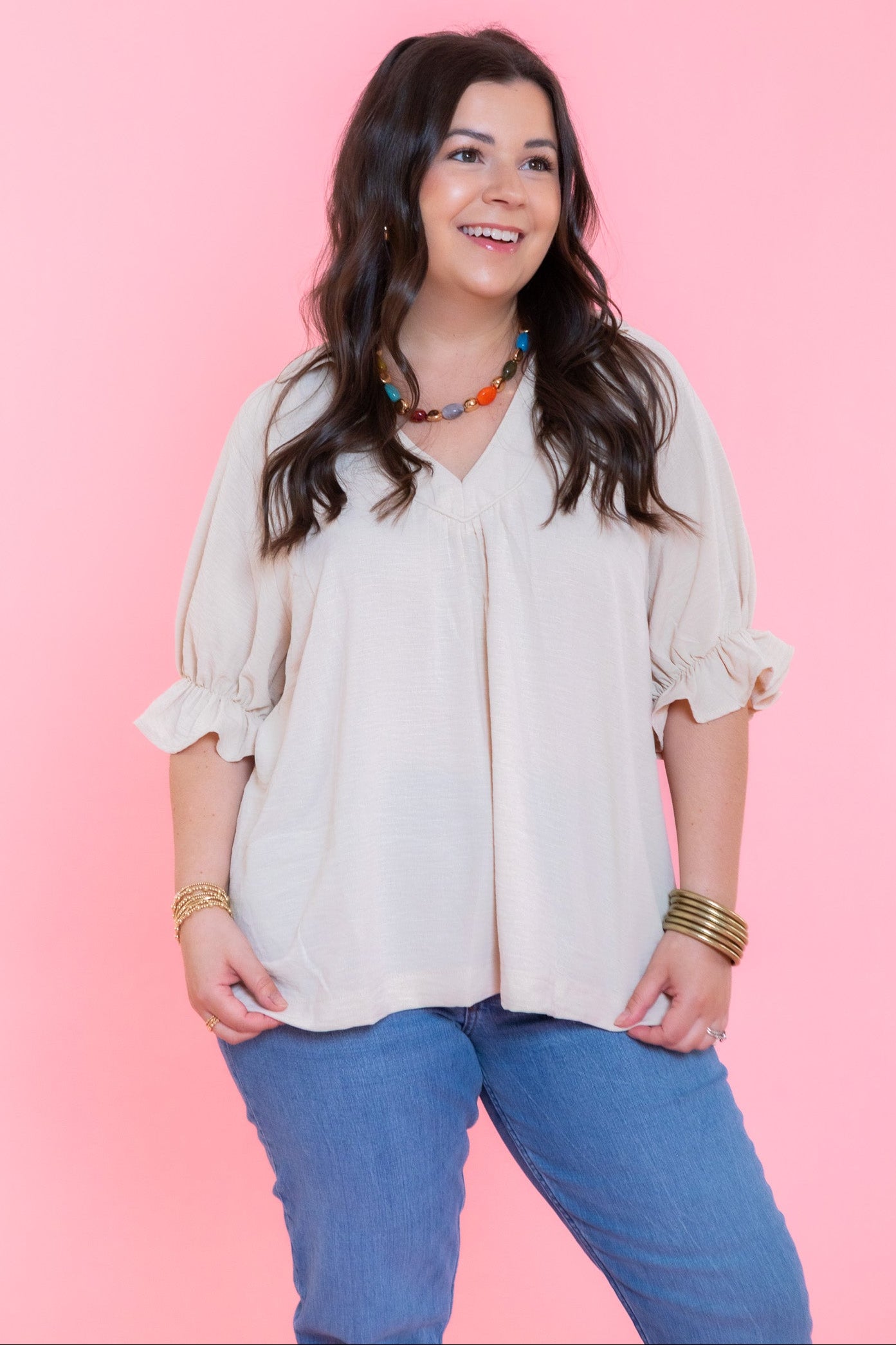 The Desert Breeze Ruffle Top