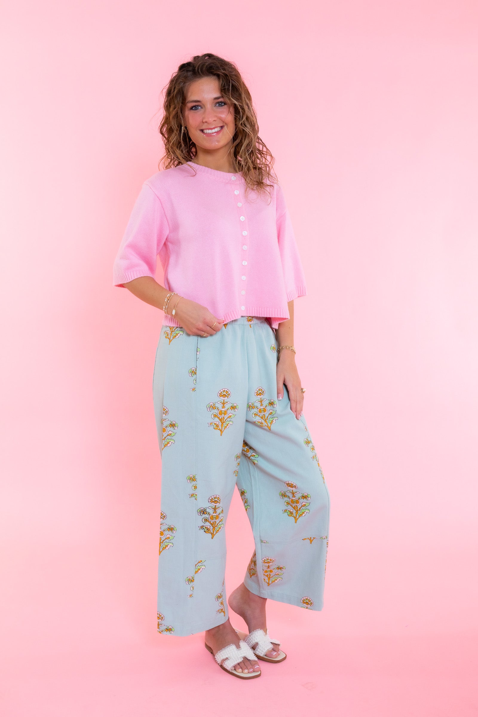 Ivy Jane | Print Barrel Pant