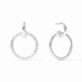 Julie Vos | Astor 6 in 1 Charm Earring - Silver