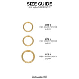 BuDhaGirl | Aura All Weather Rings - Set of 3