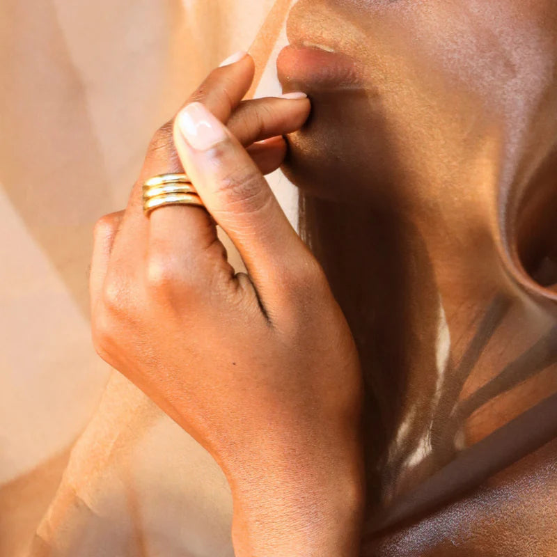 BuDhaGirl | Aura All Weather Rings - Set of 3
