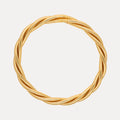 BuDhaGirl | Aura Twist All Weather Bangle - Gold