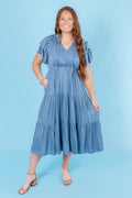 Moonlit Skies Midi Dress