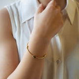 Lenny & Eva | Faithful Bangle-Gold