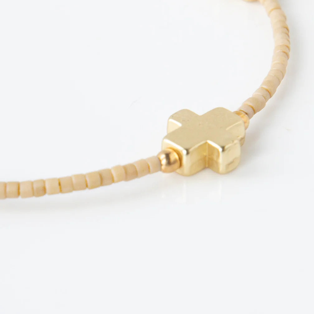 Lenny & Eva | Faithful Bangle-Latte