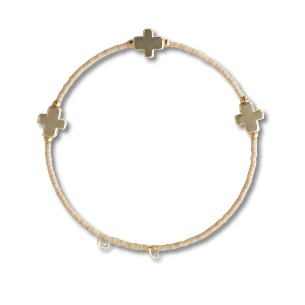 Lenny & Eva | Faithful Bangle-Latte
