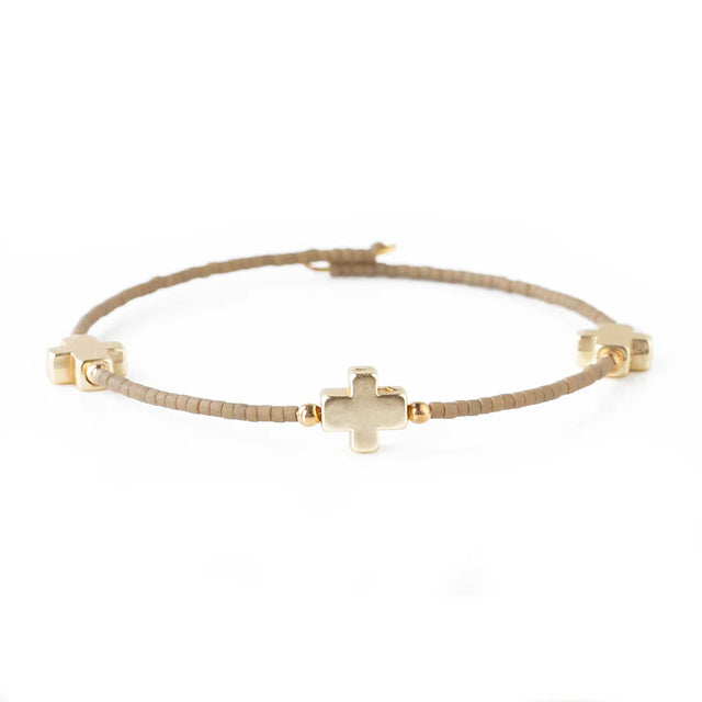 Lenny & Eva | Faithful Bangle-Mocha