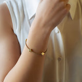 Lenny & Eva | Faithful Bangle-Mocha