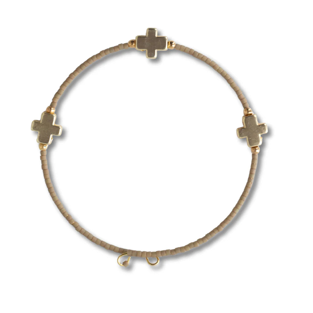 Lenny & Eva | Faithful Bangle-Mocha