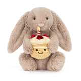 Jellycat | Bashful Beige Bunny 'Birthday'