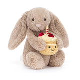 Jellycat | Bashful Beige Bunny 'Birthday'