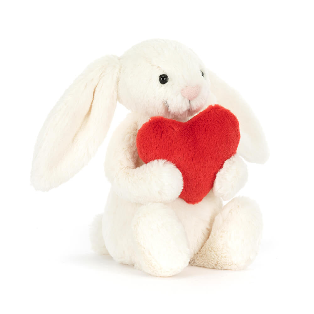 JellyCat | Bashful Red Love Heart Bunny - Medium