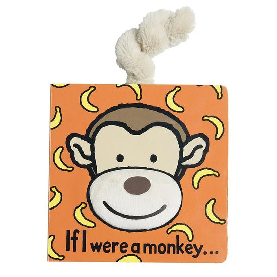 JellyCat | If I Were A Monkey Book