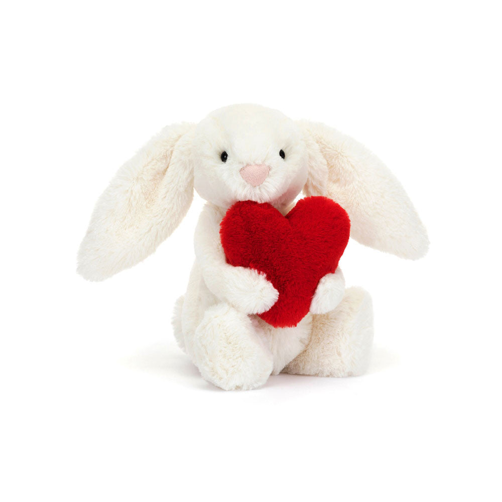 JellyCat | Bashful Red Love Heart Bunny - Small