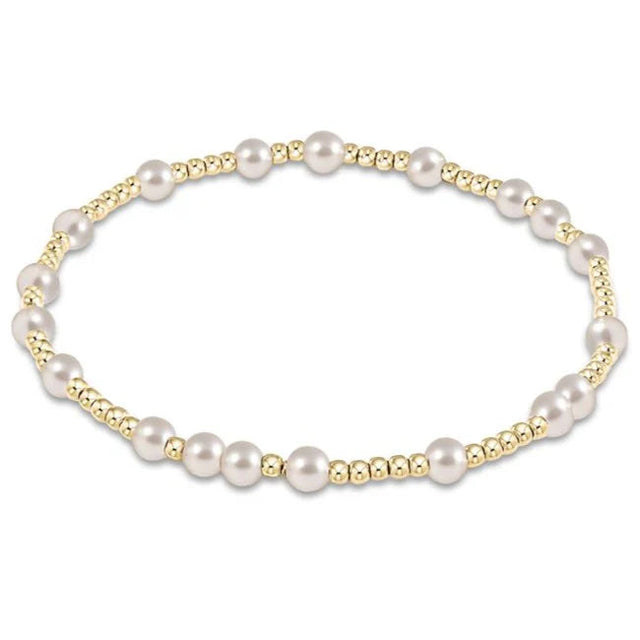 Enewton | Extends Hope Unwritten 4mm Bead Bracelet - Pearl