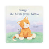 JellyCat | Ginger, The Courageous Kitten Book