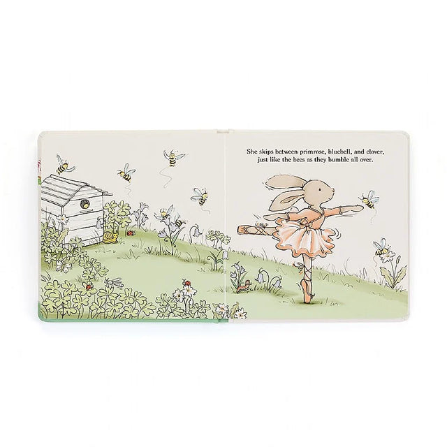 JellyCat | Lottie The Ballet Bunny Book