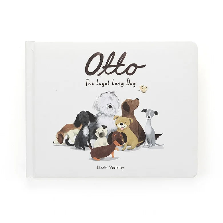 JellyCat | Otto The Loyal Long Dog Book