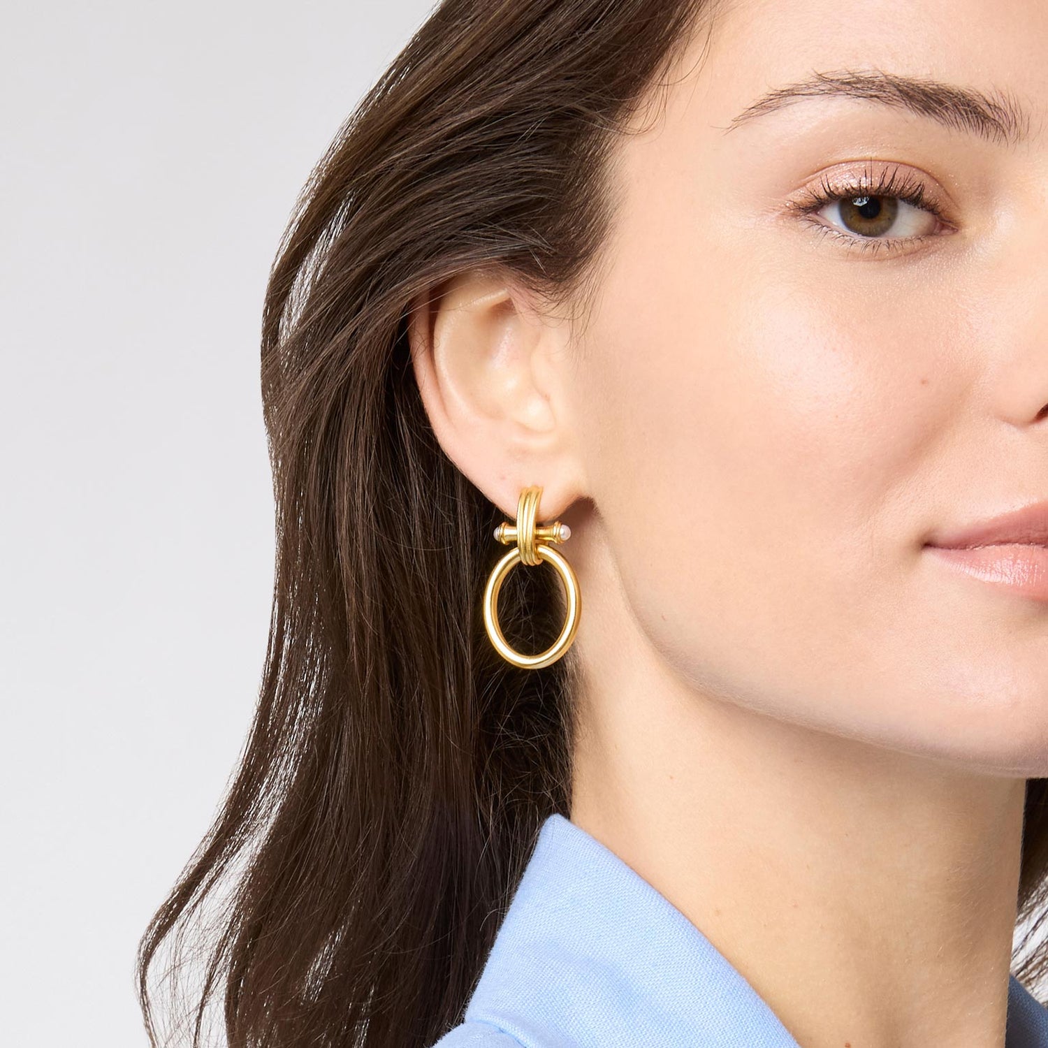 Julie Vos | Bamboo Doorknocker Earring