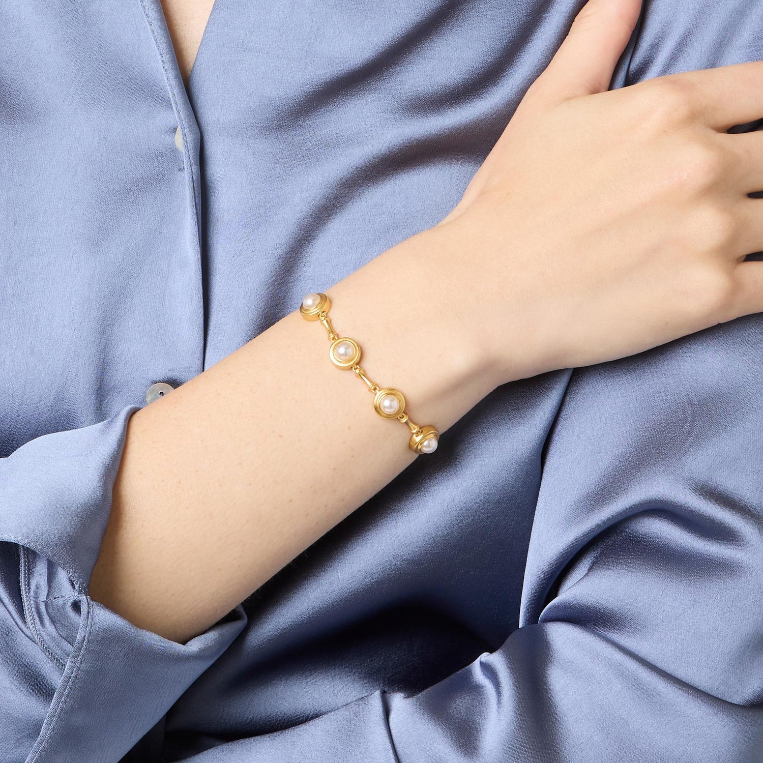 Julie Vos | Bamboo Pearl Bracelet