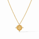 Julie Vos | Bee Cameo Solitaire Necklace
