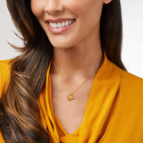 Julie Vos | Bee Cameo Solitaire Necklace