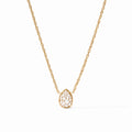 Julie Vos | Birthstone Teardrop Delicate Necklace