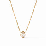 Julie Vos | Birthstone Teardrop Delicate Necklace