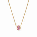 Julie Vos | Birthstone Teardrop Delicate Necklace