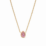 Julie Vos | Birthstone Teardrop Delicate Necklace