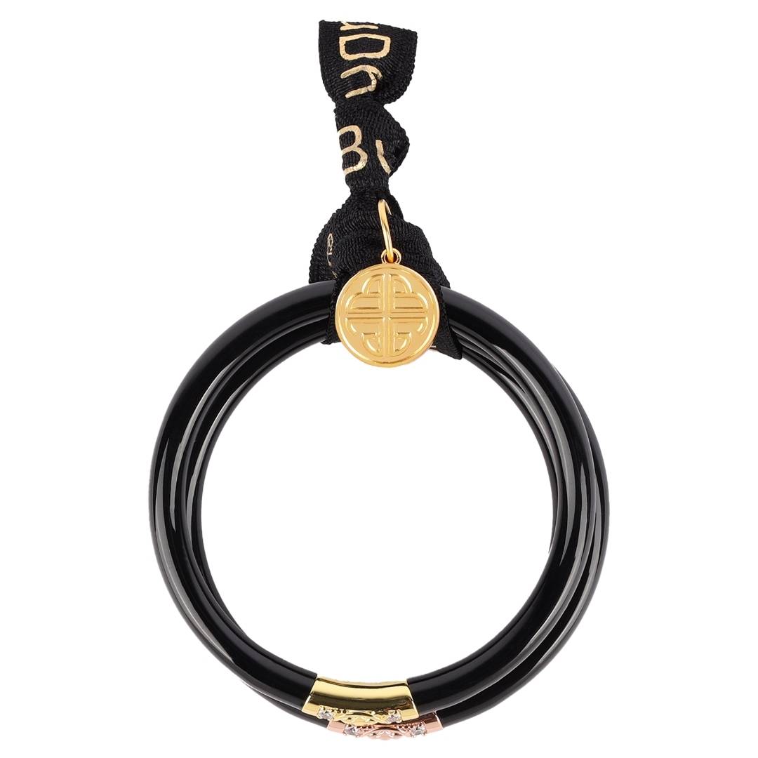 BudhaGirl | Three Kings All Weather Bangles (AWB) - Black