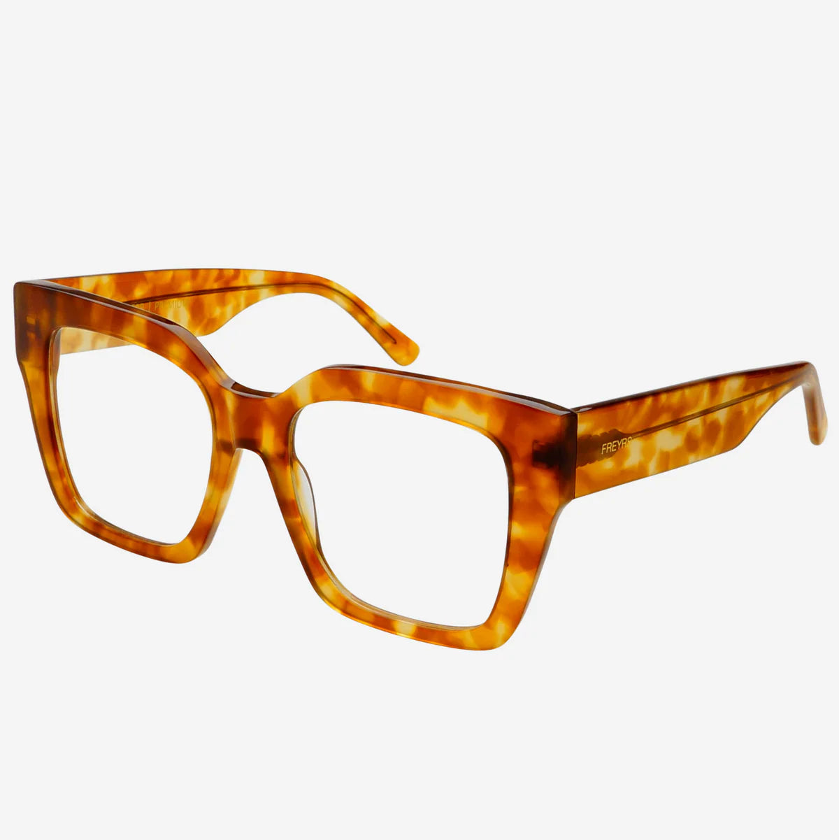 Freyrs | Bon Chic Acetate Oversized Square Sunglasses-Light Tortoise