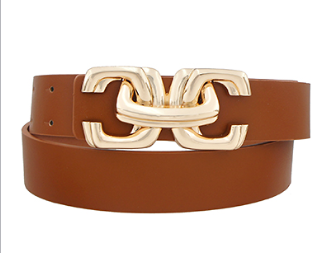 Statement Metal Buckle Belt